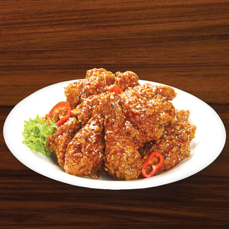 Sauced Jambalaya 잠발라야 양념치킨